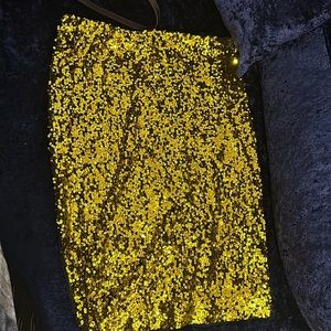 New York and company sequenced skirt